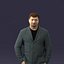 Men with short hair jeans 0497