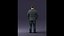 Men with short hair jeans 0497