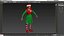 Christmas Elf Female 4 3D