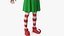 Christmas Elf Female 4 3D
