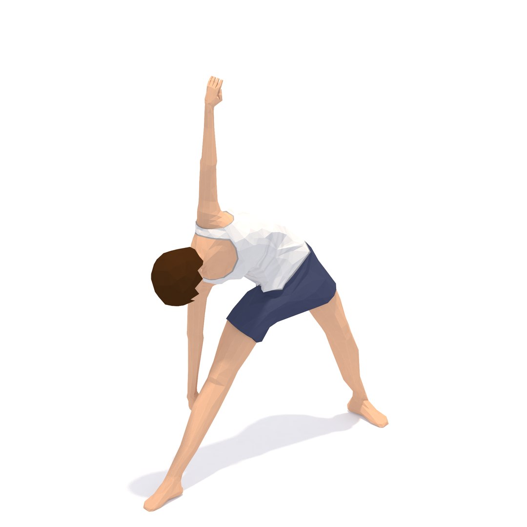 3D animations yoga pose woman https://p.turbosquid.com/ts-thumb/gN/loqBA9/hHnYRh21/trianglepose0100/png/1602088044/1920x1080/fit_q87/5584c530fb62d1fa7d698975f5f3de2ece78f3d3/trianglepose0100.jpg
