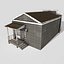 Bâtiment Lowpoly Wild West 07