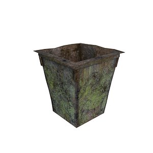 garbage bin 3D model