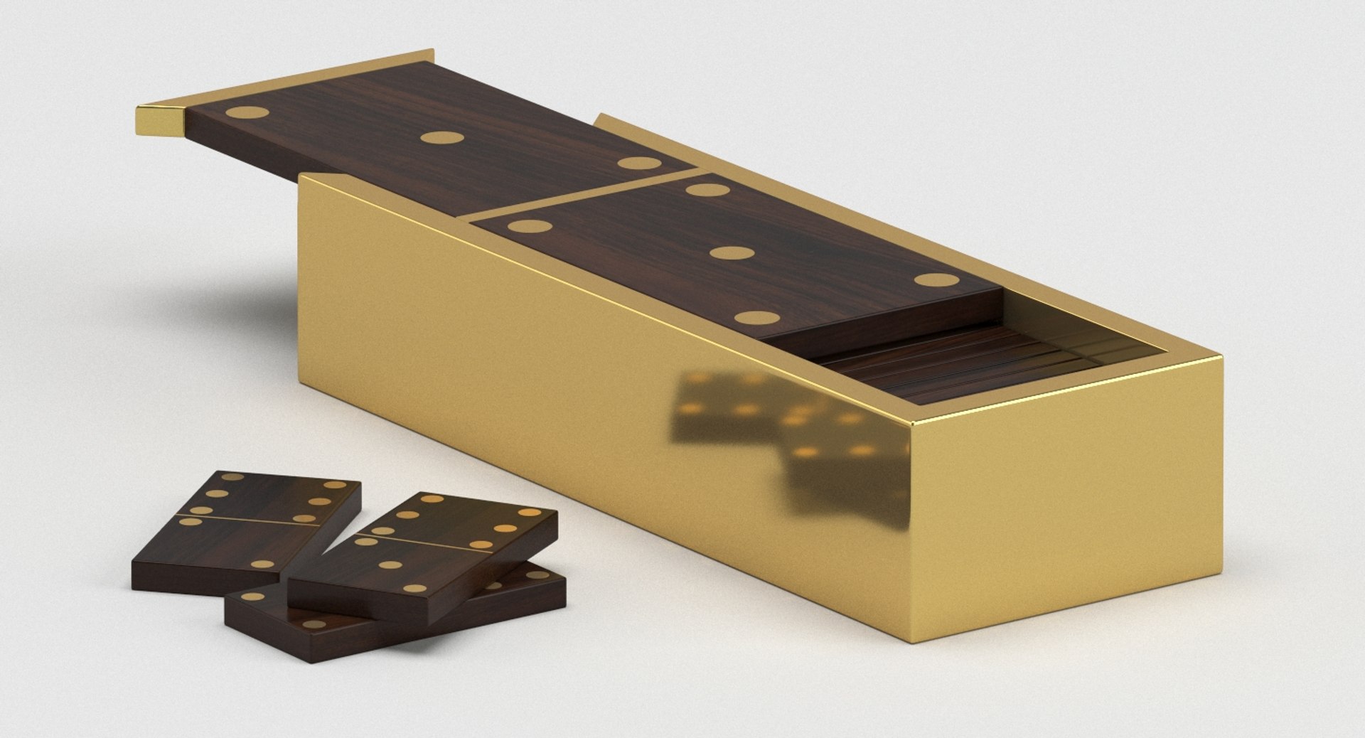3D decoration 23 domino box - TurboSquid 1498777