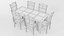 Dining set N21 3D model