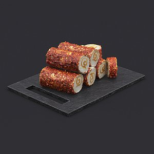 Cheese Board III 3D model