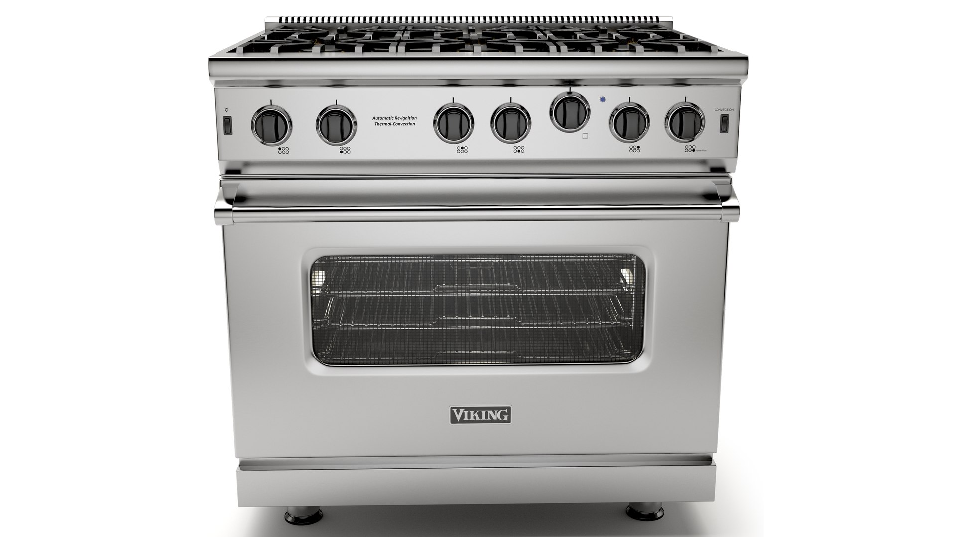 36 Open Burner Gas Range VGIC5362 model TurboSquid 1722754