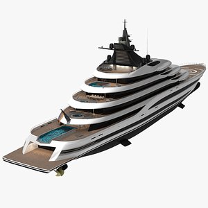 3D Valencia Superyacht