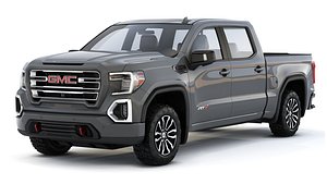 GMC Sierra AT4 2019 3D model