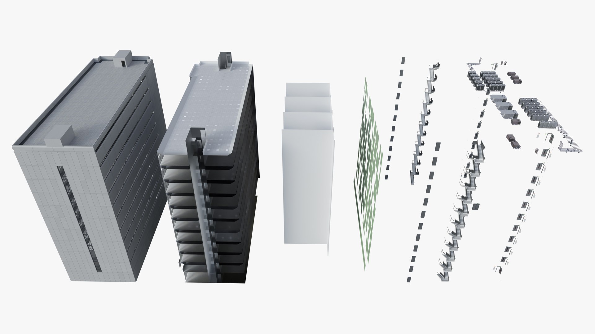 3D Modular City - Building AS20 - TurboSquid 2074048