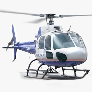 3d eurocopter interior polys