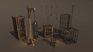 Fantasy Cages - Game Props