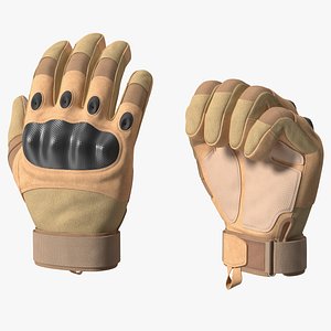 Special Gloves Airsoft Brown Rigged