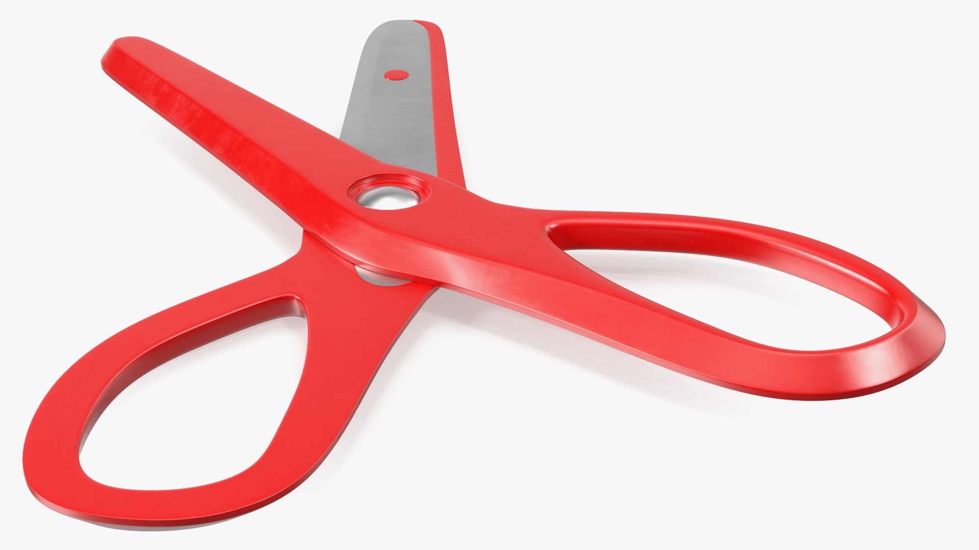 3D Model Childrens Safety Kids Scissors - TurboSquid 2147276