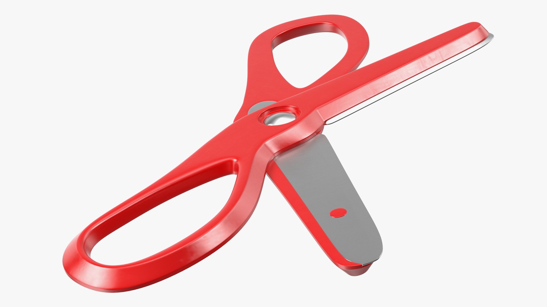 3D Model Childrens Safety Kids Scissors - TurboSquid 2147276