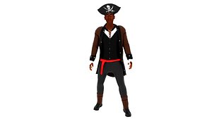 3D Pirate Male