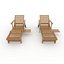 3D Sun Lounger 30 model