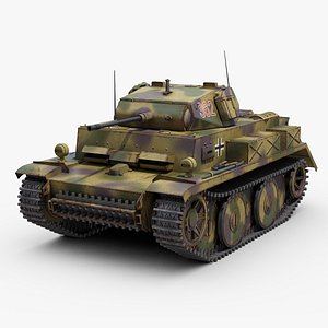 3D Panzerkampfwagen 2 Luchs model