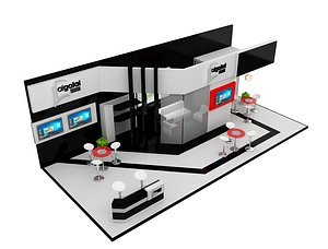 exhibition booth model