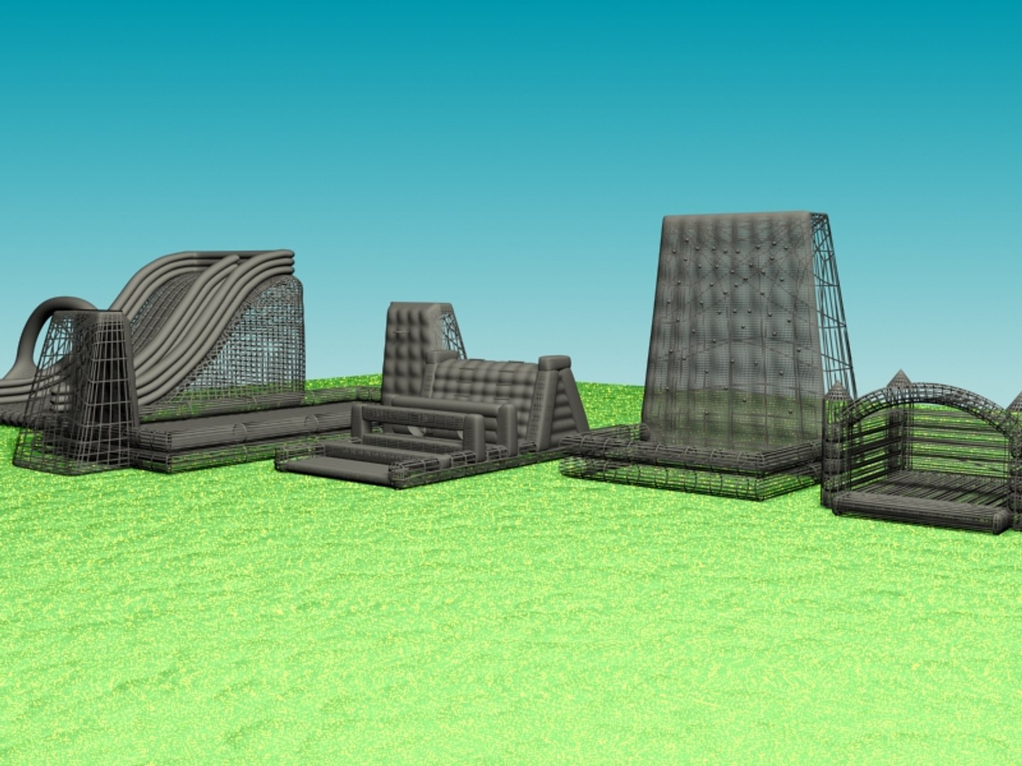 3ds Max Inflatable Games