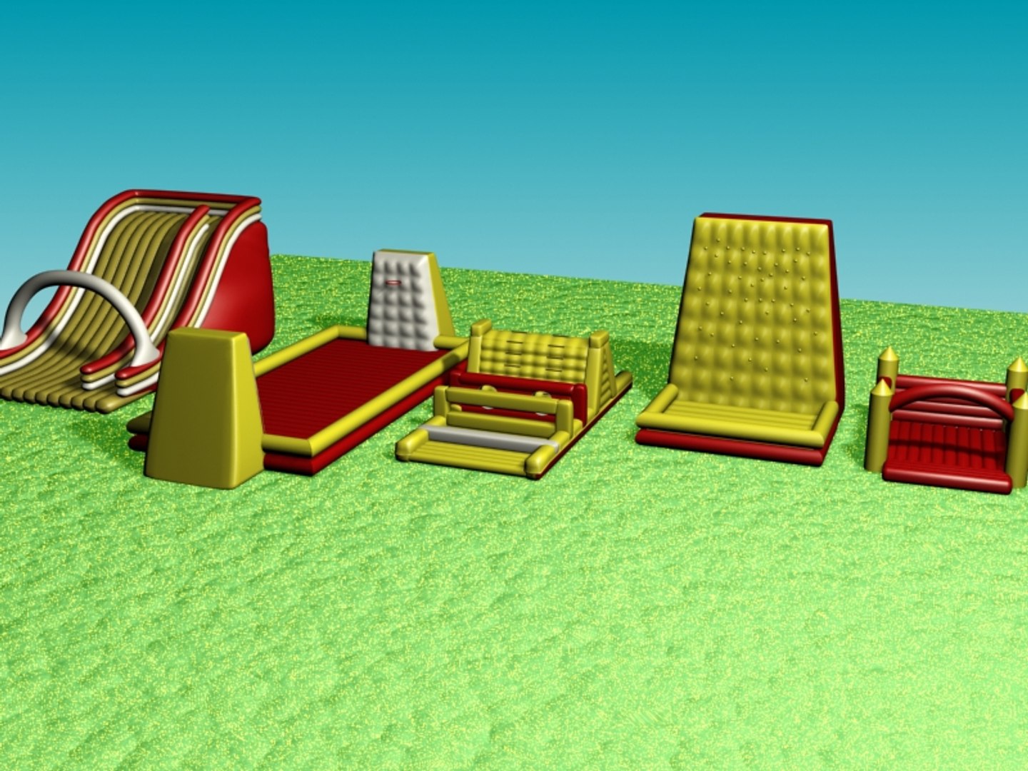 3ds Max Inflatable Games