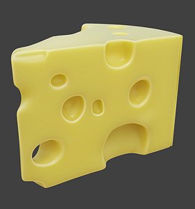 cheese food 3D model
