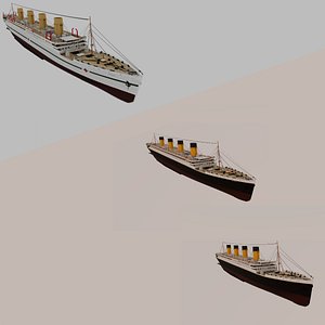 Olympic Class Liners 3D model