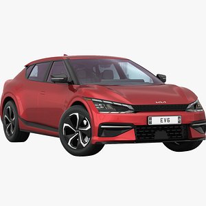 Kia EV6 GT 2022 Opening doors and trunk