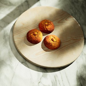 003 - Bulka - 01 - The Pastries 3D model