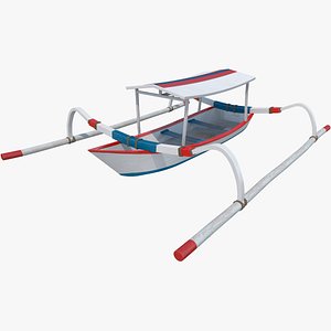 Traditional Bali Boat Jukung