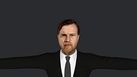 Obi Wan Kenobi Star Wars Hyper Realistic Full Body Fully Rigged
