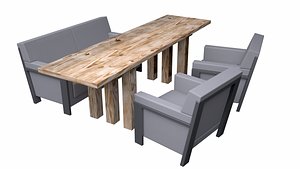 3D model table