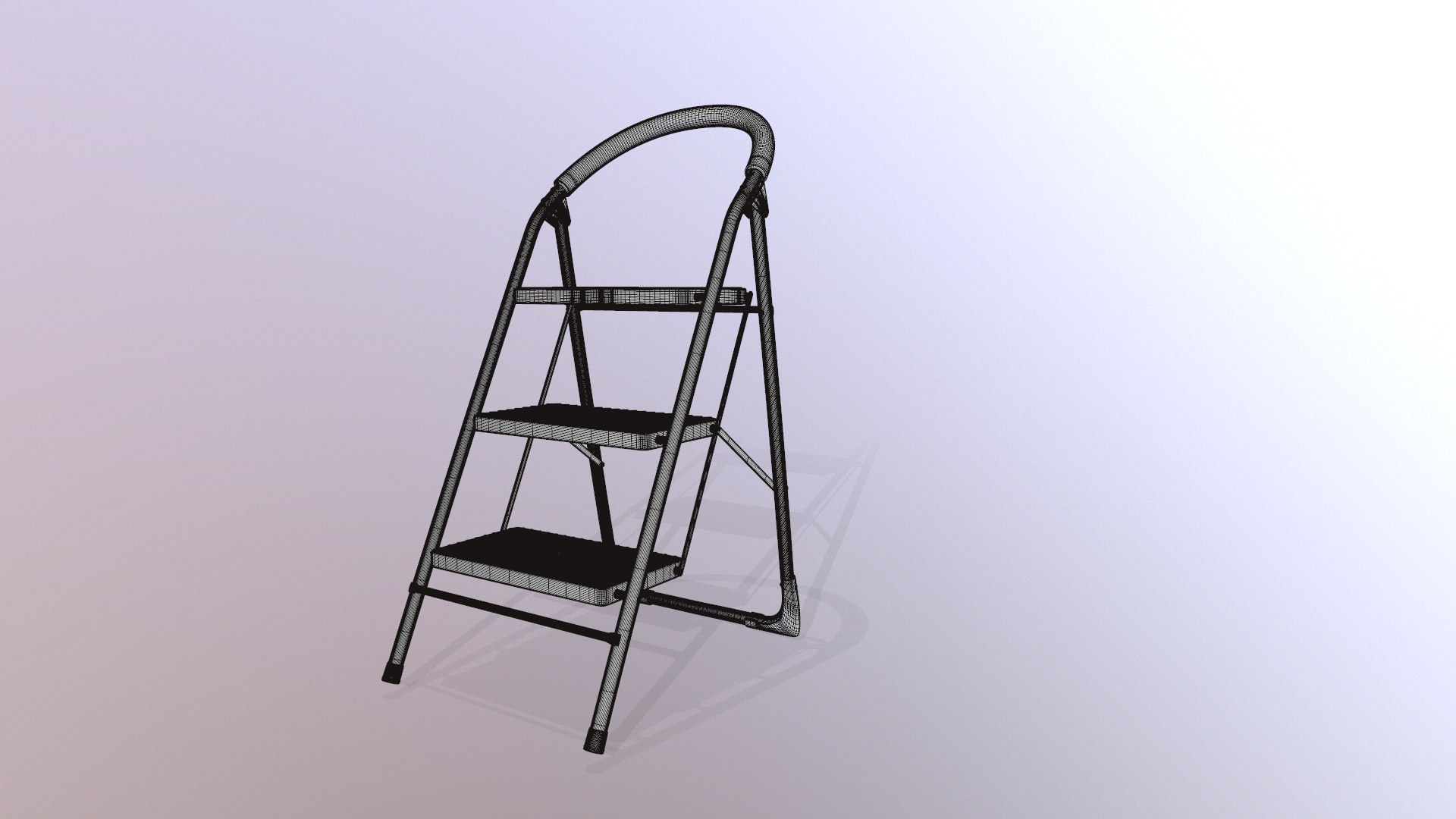 Ladder Model - TurboSquid 2255848