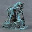 Scultura epica di cavalli