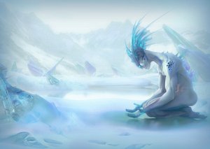 3D fantasy ice