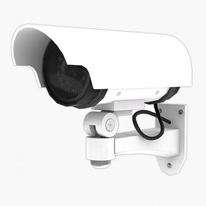 security camera 3D model