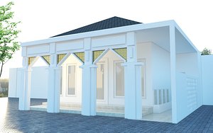 3D Prayer room model