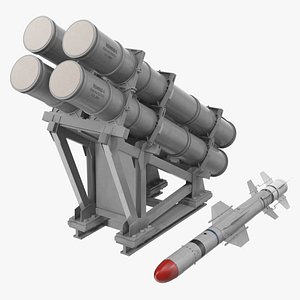 MK 141 Launching System RGM With Harpoon Anti Ship Missile