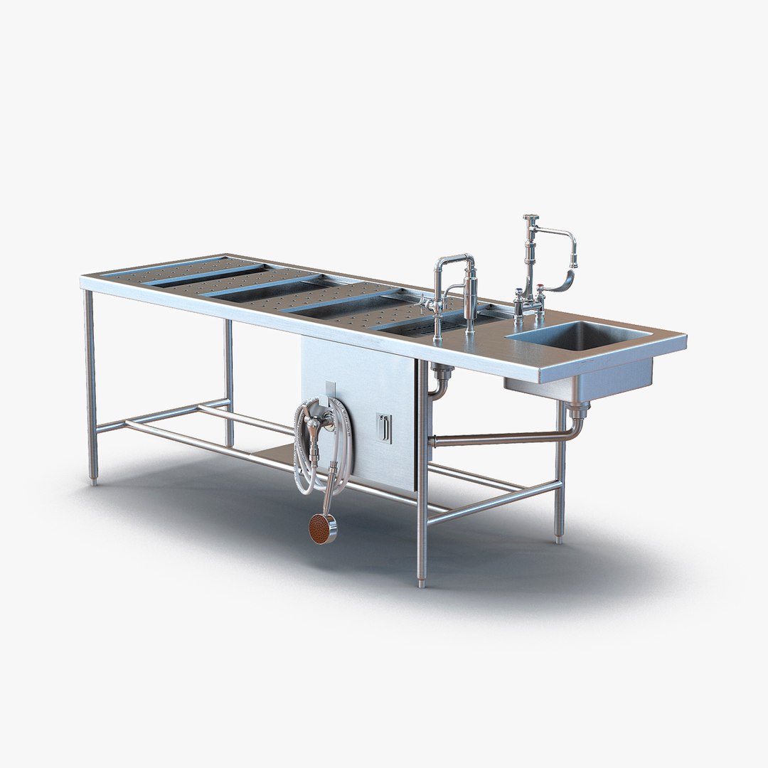 Autopsy Table 3D model preview