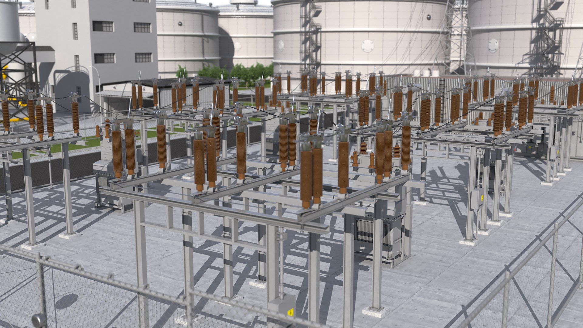 3D Refinery Collection - TurboSquid 2319566