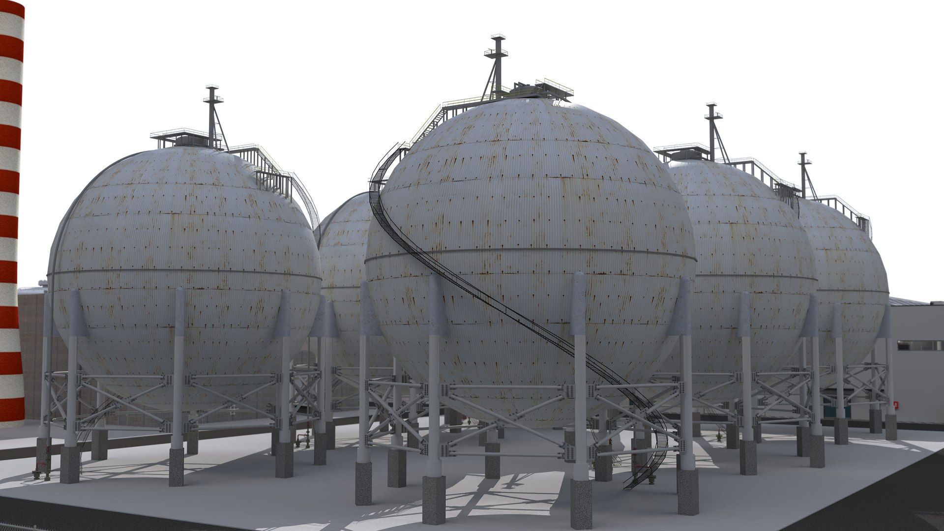 3D Refinery Collection - TurboSquid 2319566