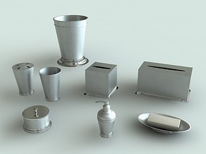 3dsmax bathroom ensemble