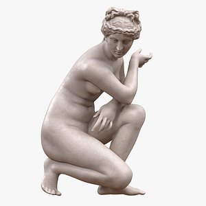 Crouching Venus Statue