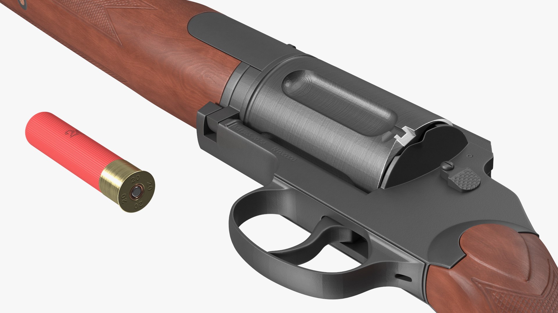 3D model Hunting Shotgun MC-255 Wood Rigged for Maya https://p.turbosquid.com/ts-thumb/gP/FRGVkT/Rw/huntingshotgunmc255woodriggedformayavray3dmodel023/jpg/1686212266/1920x1080/fit_q87/0438ef3d9def15842ce81f7ae3e2edb569a3801b/huntingshotgunmc255woodriggedformayavray3dmodel023.jpg