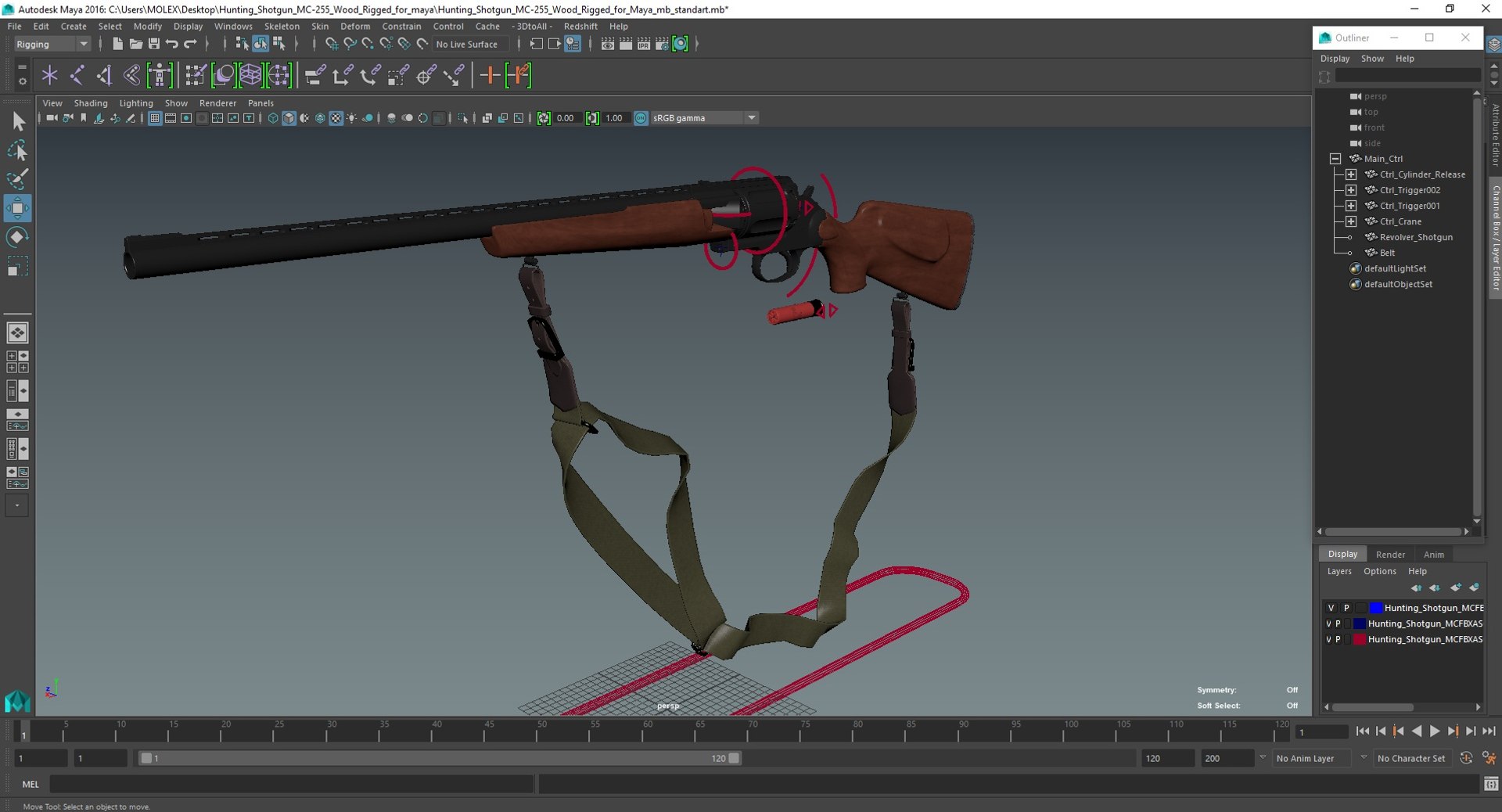 3D model Hunting Shotgun MC-255 Wood Rigged for Maya https://p.turbosquid.com/ts-thumb/gP/FRGVkT/Ys/huntingshotgunmc255woodriggedformayavray3dmodel049/jpg/1686212353/1920x1080/fit_q87/22a0567ca5caf2da06a14425a0117fb611d31e52/huntingshotgunmc255woodriggedformayavray3dmodel049.jpg