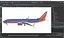 3D Southwest Airlines Boeing 737-900 with Cabin and Doors Rigged for Maya