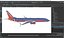 3D Southwest Airlines Boeing 737-900 with Cabin and Doors Rigged for Maya