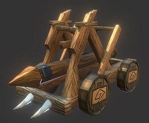 battering ram 3D model