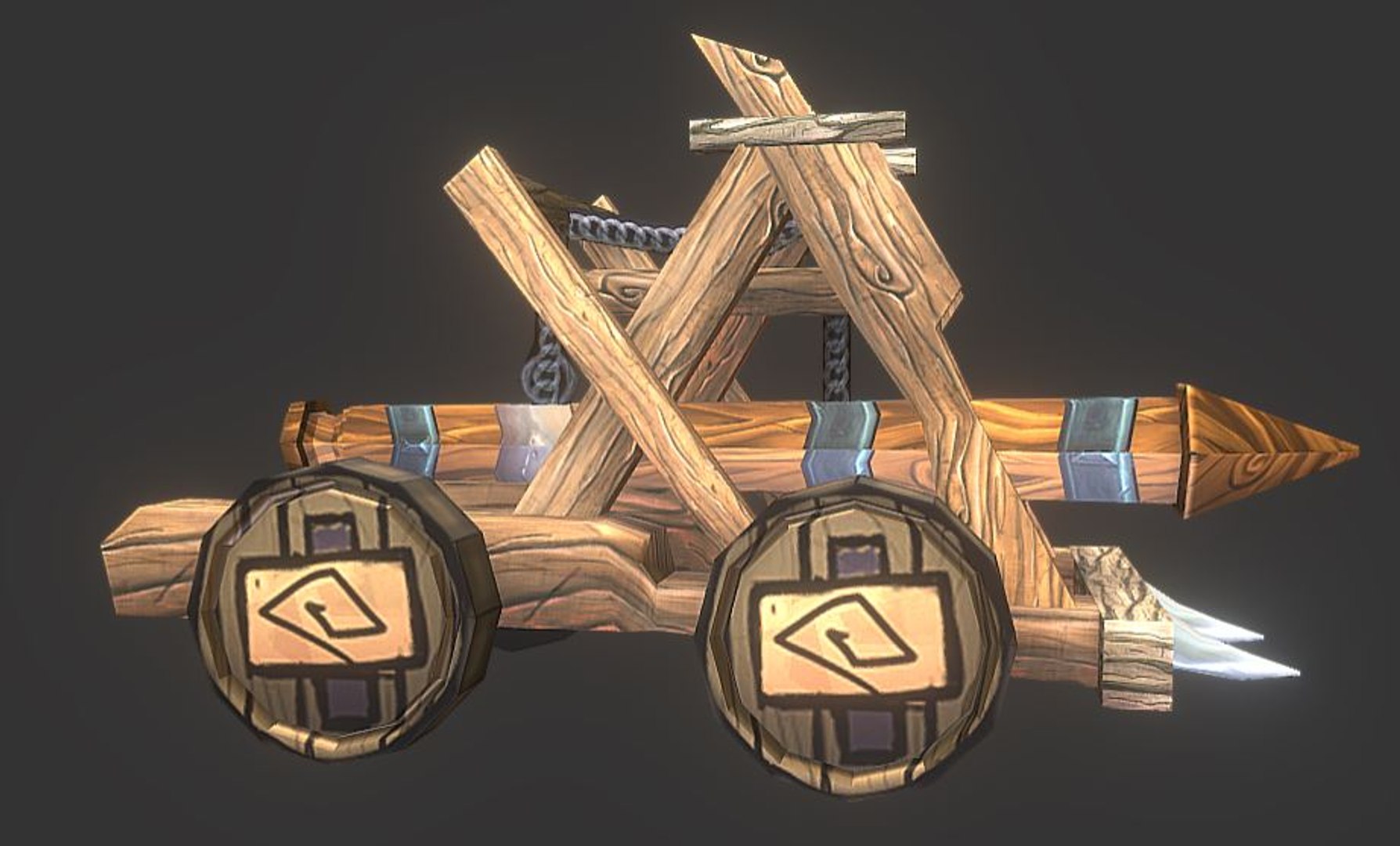 Battering Ram 3D Model - TurboSquid 1289725