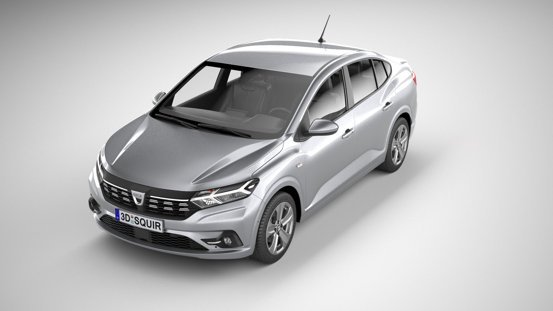 Dacia logan 2021 3D model - TurboSquid 1641793